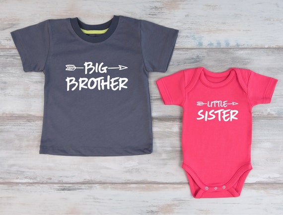 Big Brother Little Sister Outfits Big Brother Shirt & Little