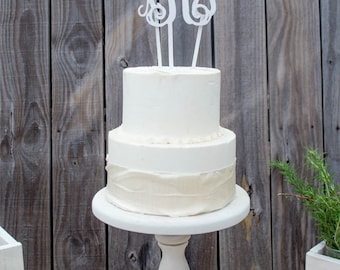 Wedding Cake Stand, Rustic Wood Cake Stand