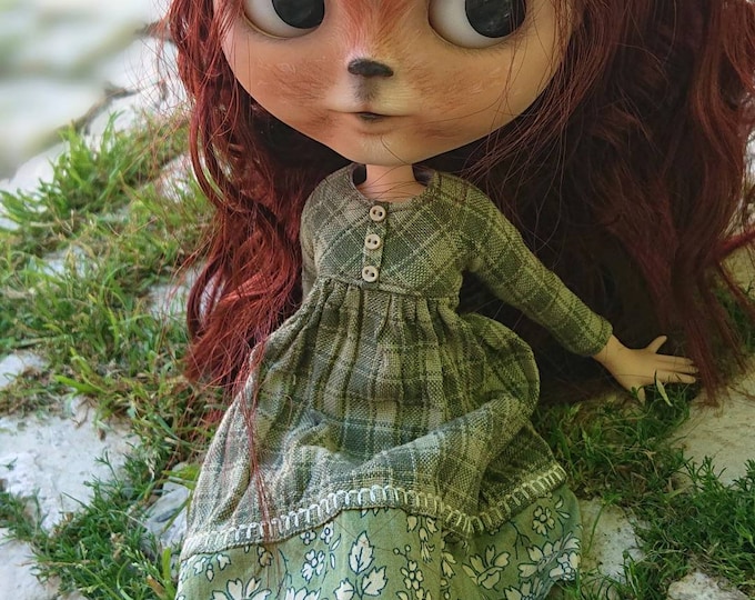 Naala. OOAK Original Takara Custom Blythe doll.