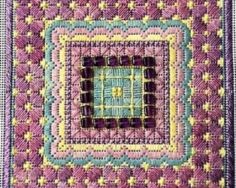 Sparkle 3! Geometric Needlepoint Design Complete Kit