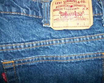 Levis 0216 42 w x 34 L Made in USA