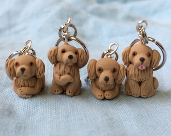 Golden Retriever Stitch Markers (set of 4)