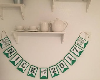 Personalized High School or College Graduation Banner