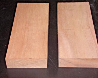 1 3/4" x 5" x 12" long Hobby Art Craft Wood 2 Pieces of Kiln Dried Mahogany