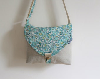 Bag Liberty betsy mint with clasp Briefcase, Messenger bag shoulder bag gift MOM