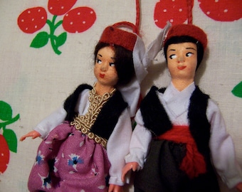 miniature collectable dolls set one