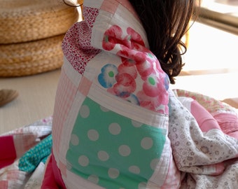 Baby Patch Quilt, Clothes Quilt, T-Shirt Quilt, Memory Quilt, Baby Quilt