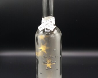 Happy Birthday Wine Bottle Decoration