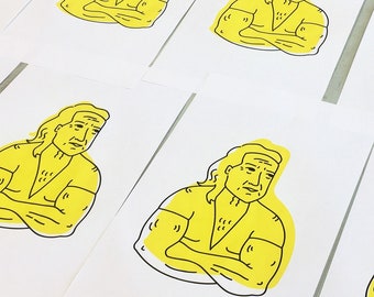 cease + desist | limited edition screen print