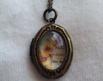 Jane Austen Locket