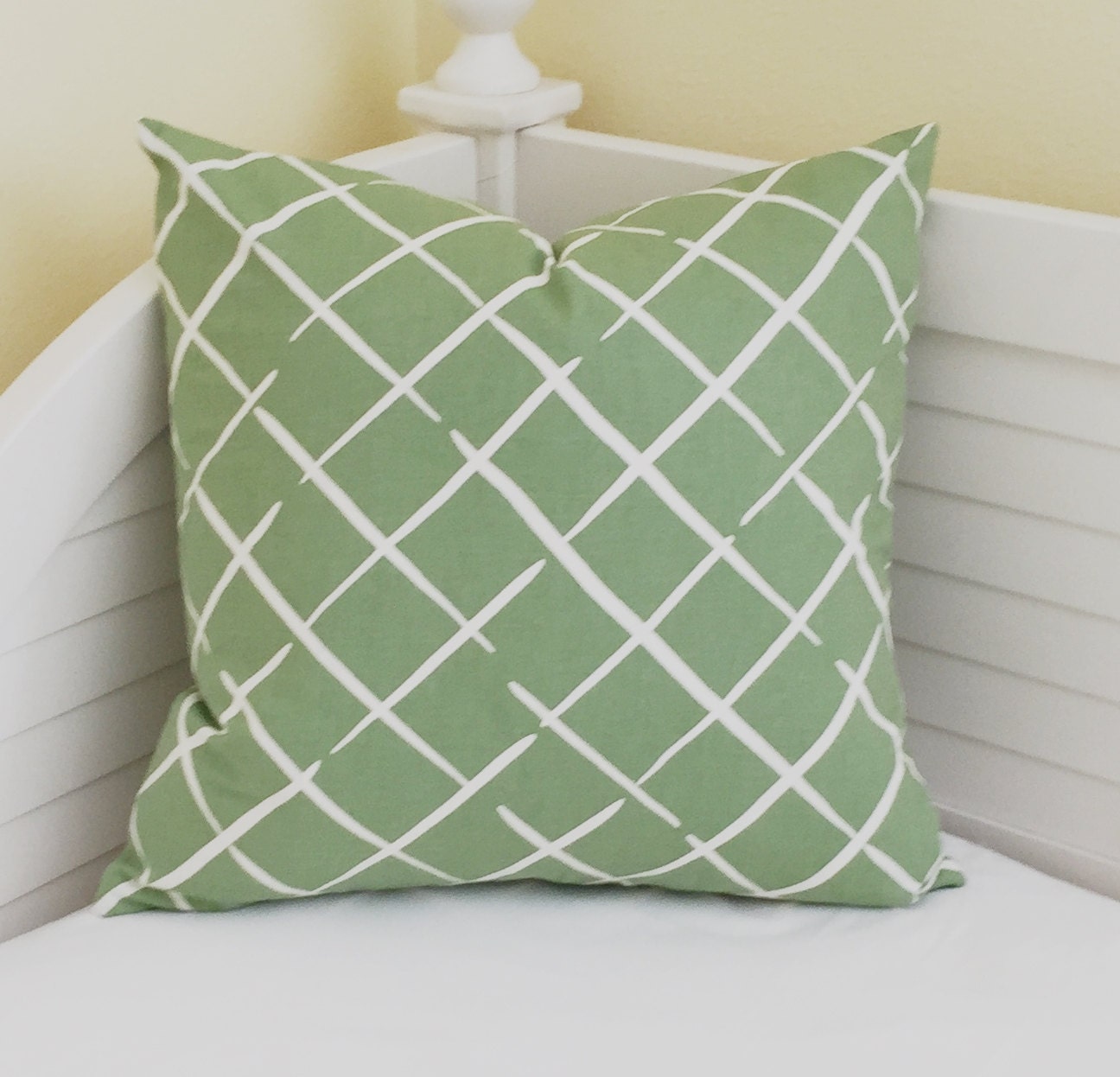 Robert Allen Madcap Cottage Cove End in Palm Designer Pillow