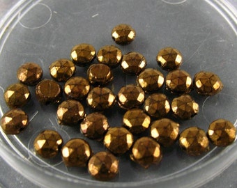 RARE Vintage Nailheads - 4mm Bronze Color