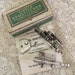 Singer Hem Stitcher Attachment in original box 1940 - Straight Shaft Attachment Singer Featherweight - Sewing Machine Hemmer Picot Edger