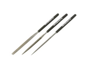 TAMIYA Craft tool No.104 Basic Needle Files 3 set Fine & Double cut