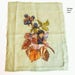 Salvaged Completed Needlepoint Tapestry, Woodland Fairy