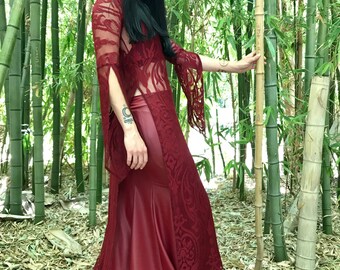 LAST ONE: The Red Queen Ensemble by Opal Moon Designs (Size M)