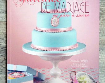 NEW - Book clay wedding cake sugar