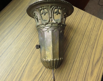 Ornate Vintage Torchiere Floor Lamp Socket Switch Lamp Light Part