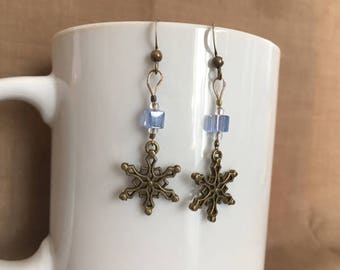 No Two Alike earrings... Extreme Decaf ... FREE U.S. SHIPPING