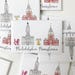 Philadelphia, Pennsylvania Skyline Magnet