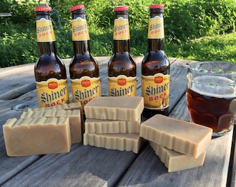 Shiner Bock Beer Soap