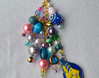 Disney Little Mermaid Purse Charm Keychain
