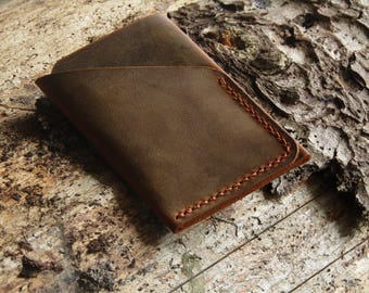 Card holder mens gift business card holder leather card holder personalized gift Personalized FREE groomsmen gift
