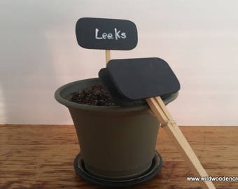 Rustic Wooden garden markers, Seed name stakes