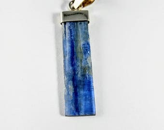 Kyanite Pendant - Sterling silver - Necklace - Jewelry