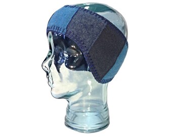 Wool Earflap Headband - Fleece Lined - Wool Headband - Free U.S. Shippping