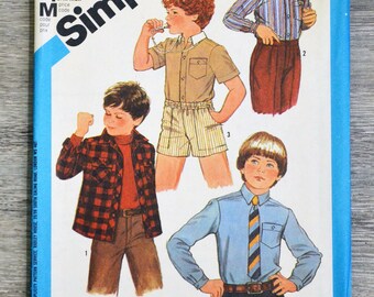 Pattern Simplicity 6565 sewing pouch - shirt 4t