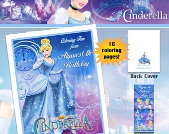 Cinderella Coloring Book with Crayons