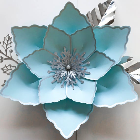 Download SVG Petal 12 Paper Flower Template Digital Version The