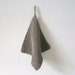 Linen knitted washcloth/dishcloth