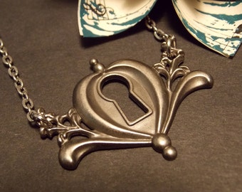 Fairy Tale Inspired Keyhole Necklace