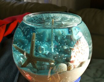 Sanibel Island Ocean Gel Candle