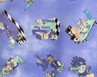 X-Rays poly/ cotton blend fabric, sold by the yard #261