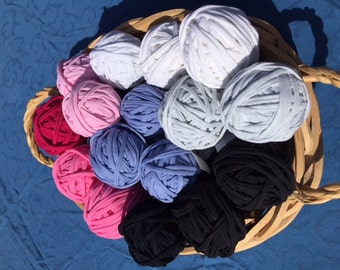 T-shirt Yarn, Recycled T-shirt Yarn