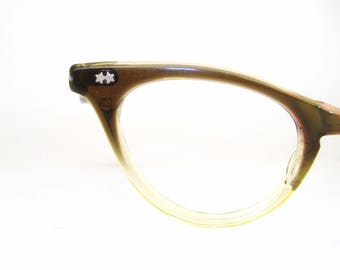 Vintage Cat Eye Glasses Eyeglasses Fades Sunglasses Frame