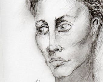 Pencil art print woman eyes pencil art looking pencil art