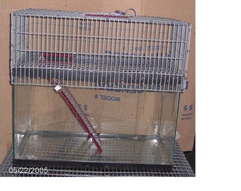 30 or 40 Breeder 1 Story Aquarium Cage Tank Topper gerbil rat hamster degu Top Door