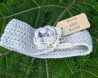 Crocheted Headband/ Ear Warmer