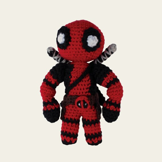 Deadpool - Marvel Comics. Amigurumi Pattern PDF.
