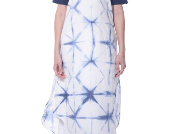 Ocean Blue Shibori Kurta