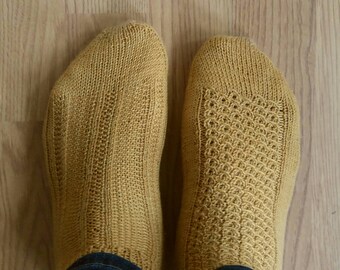 Over The Top, Then In & Out Socks PDF Pattern