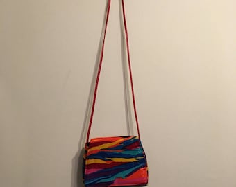 SALE Vintage Iridescent Shoulder Bag