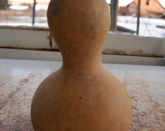 One Dried Birdhouse gourd, for crafts