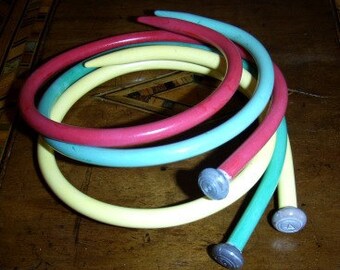 handmade bangles ... VINTAGE KNITTING needle BRACELET Bangles item13 ...