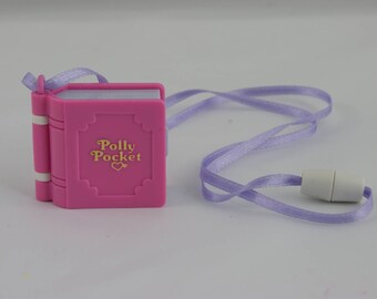1995 Polly Pocket - Glitter Wedding Locket - Enchanted Storybooks - Bluebird Toys - Compact only