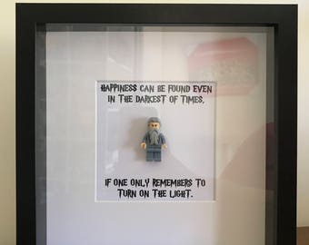 Harry Potter Minifig Shadowbox - Albus Dumbledore